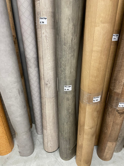 Forbo Novilon Rustiek Eiken Vinyl Restpartij | 1,80x4,00mtr