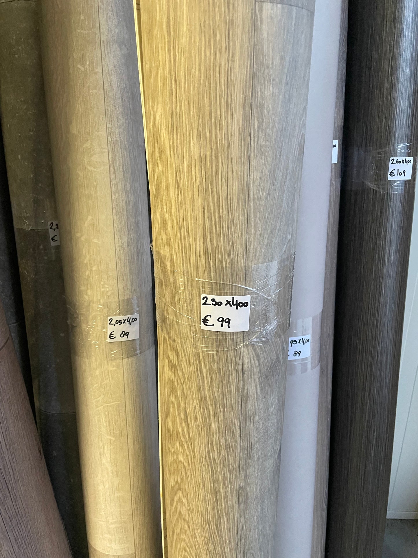 Naturel Noestarm Eiken Vinyl Restpartij | 2,30x4,00mtr
