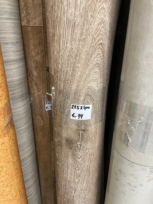 Licht Naturel Eiken Vinyl Restpartij | 2,25x4,00mtr