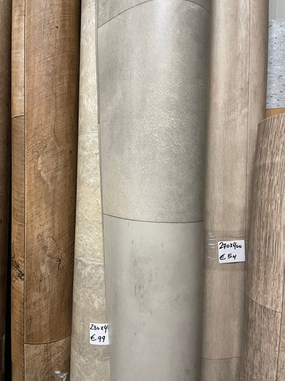 Grijs Tegellook Vinyl Restpartij | 2,10x4,00mtr