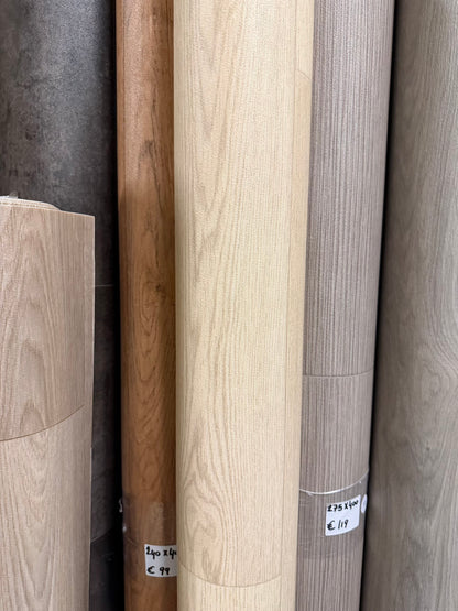Licht Eiken Vinyl Restpartij | 1,85x4,00mtr (7,4m2)