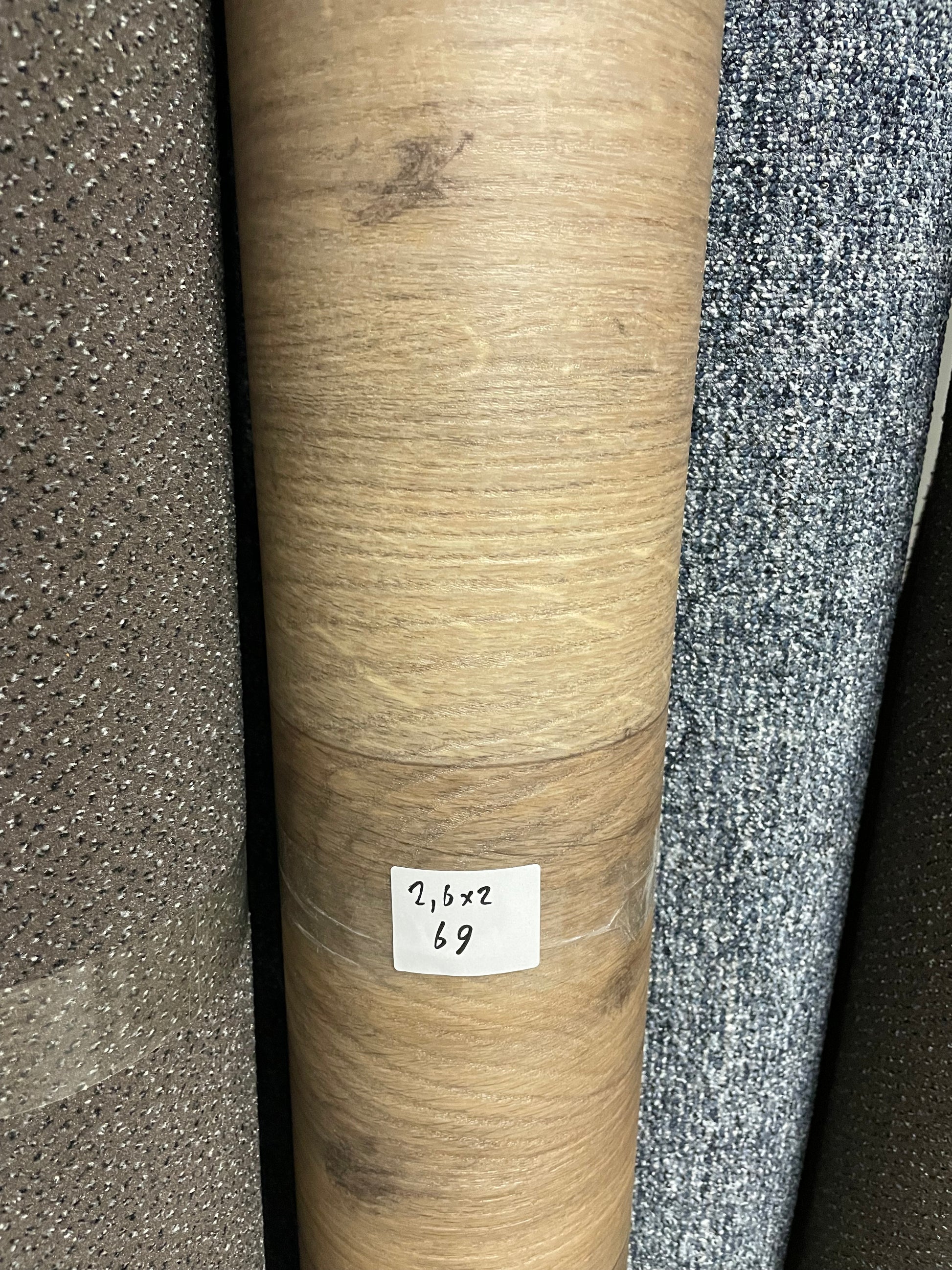 Eiken Naturel Project Vinyl Restpartij | 2,00x2,60mtr - Vinylrestpartij.nl 