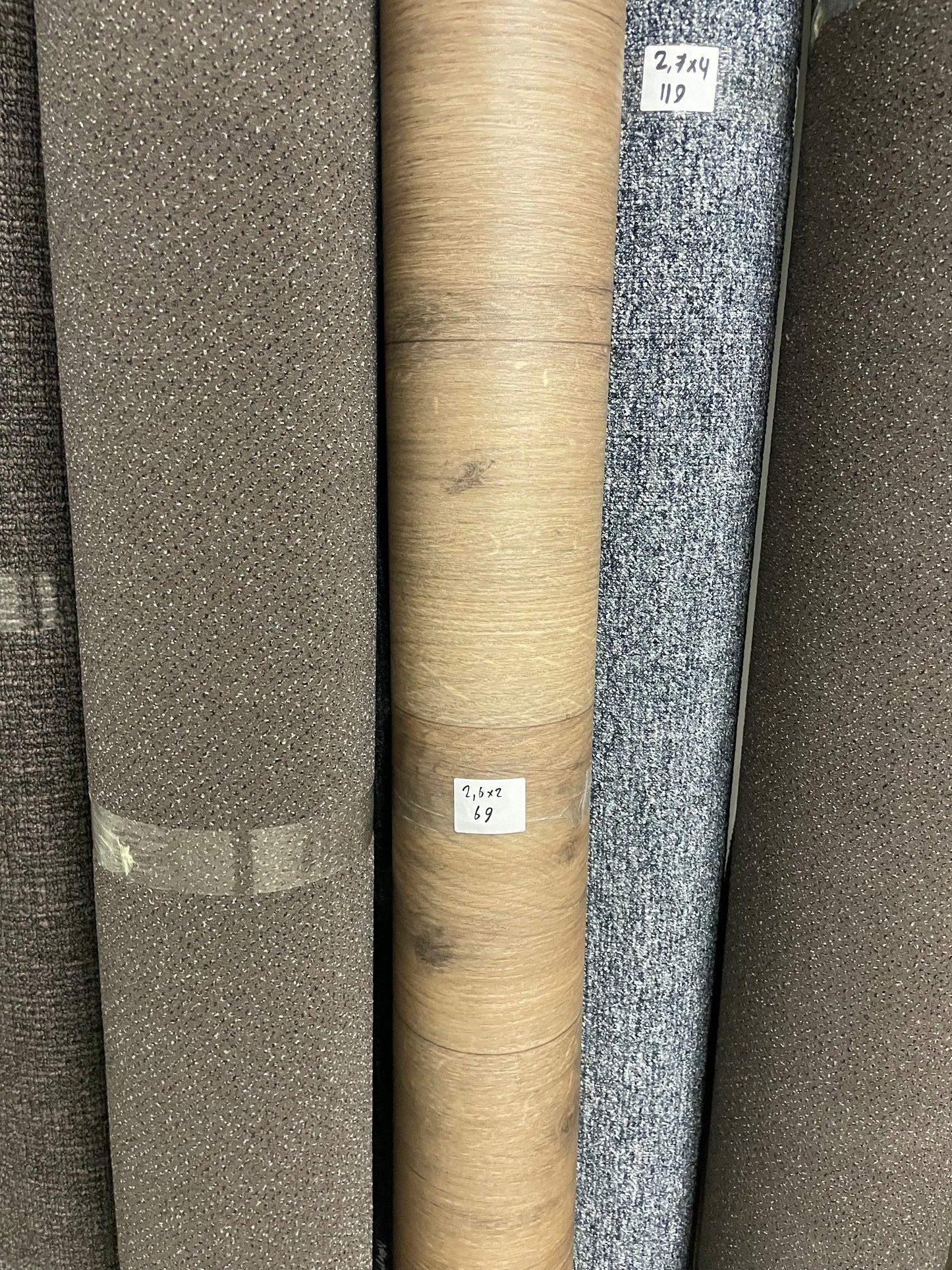 Eiken Naturel Project Vinyl Restpartij | 2,00x2,60mtr - Vinylrestpartij.nl 