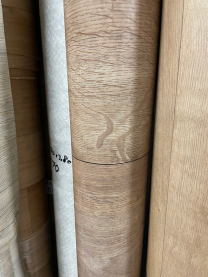Eiken WC/Toilet Vinyl Restpartij | 1,10x1,20mtr - Vinylrestpartij.nl 