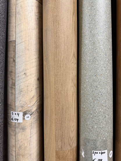 Naturel Eiken Select Vinyl Restpartij | 2,70x4,00mtr (10,8m2)
