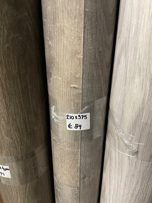 Verouderd Eiken Vinyl Restpartij | 2,10x3,75mtr