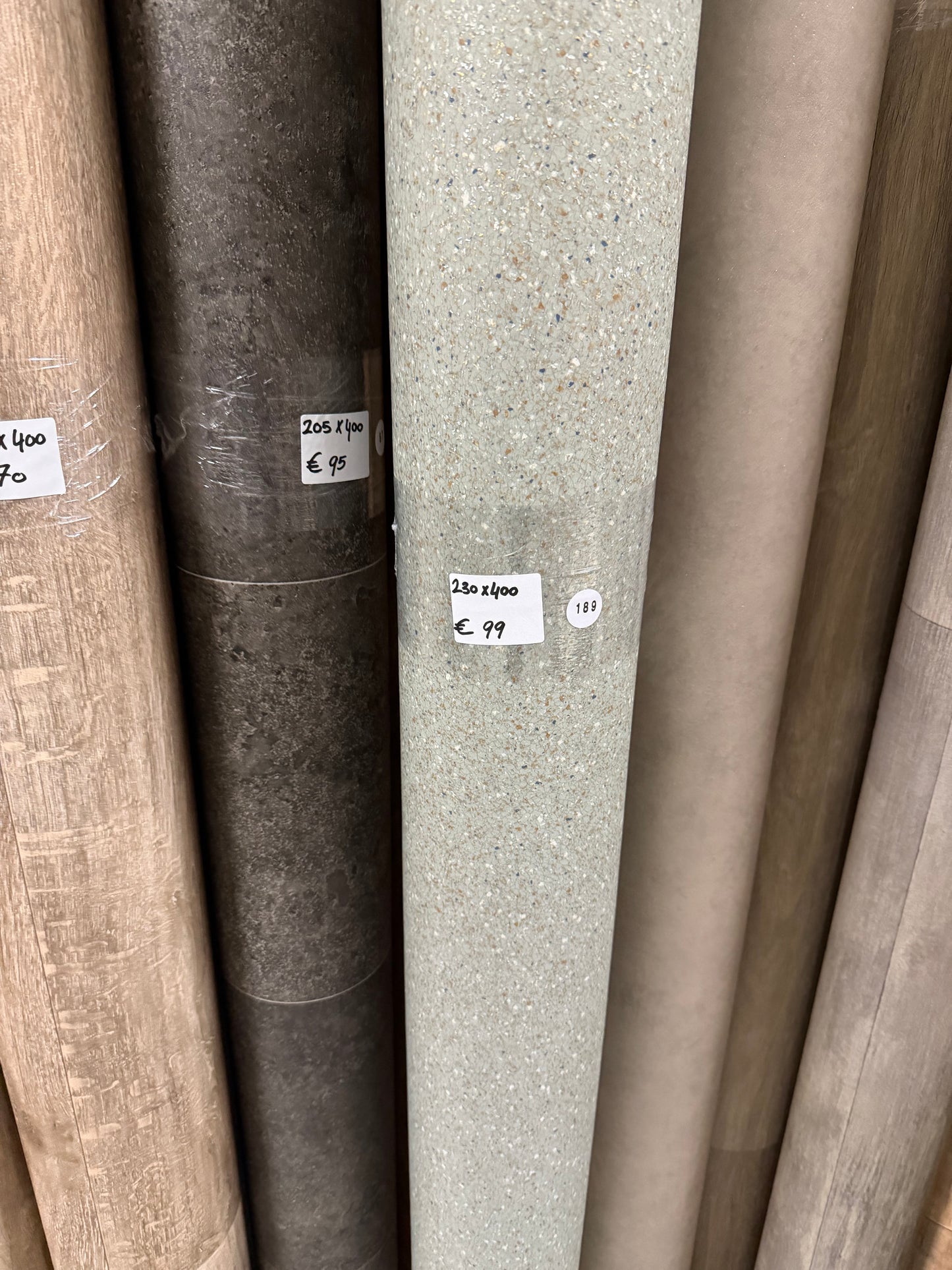 Granietlook Vinyl Restpartij |
2,30x4,00mtr