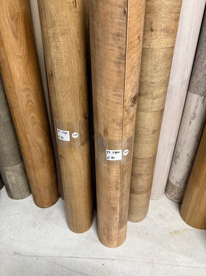 Rustiek Eiken WC/Toilet Vinyl Restpartij |
0,95x4,00mtr