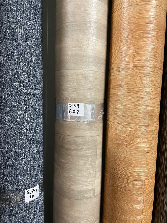 Forbo Novilon Licht Eiken Vinyl Restpartij | 5,00x4,00mtr