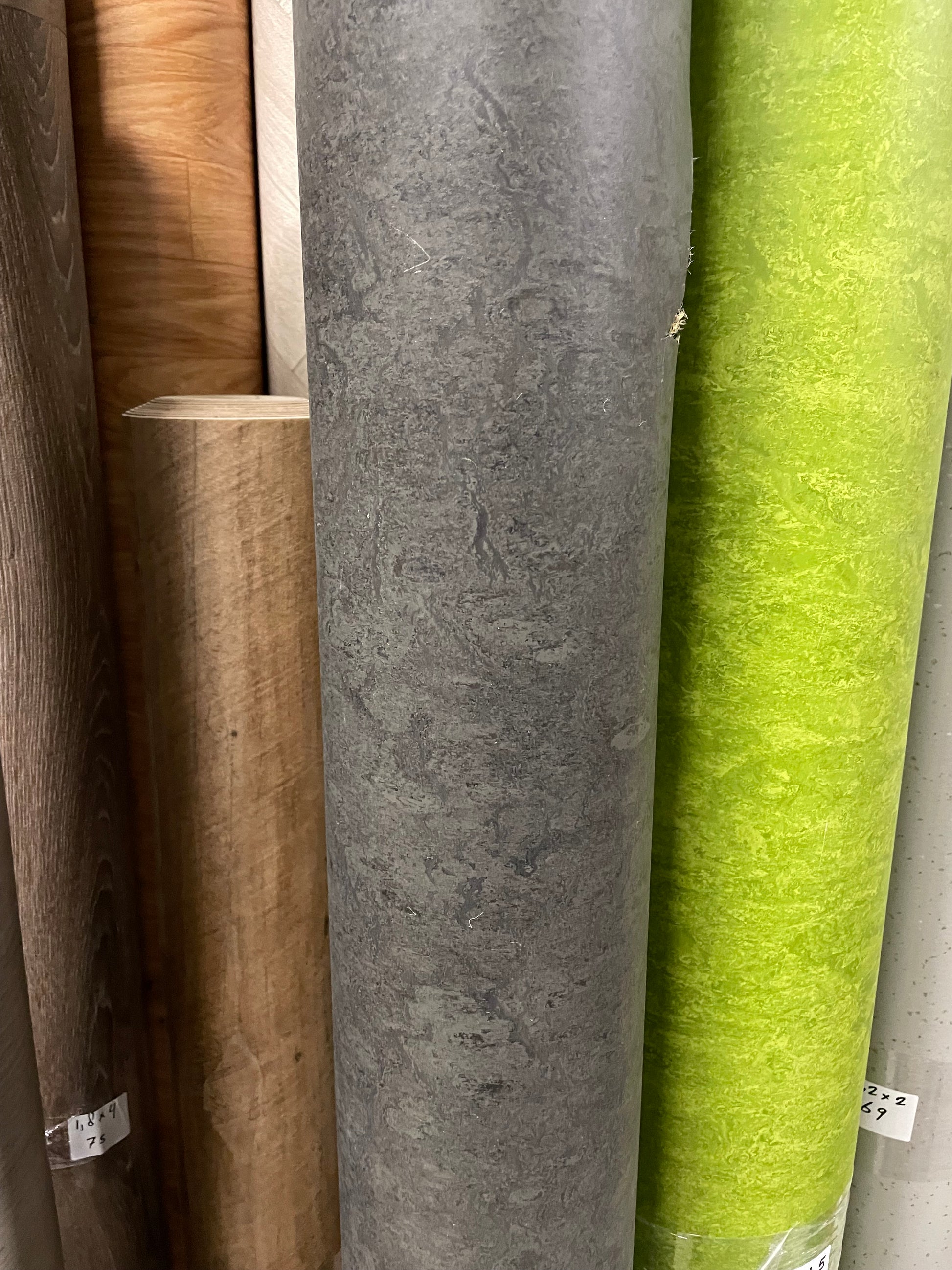 Forbo Marmoleum Antraciet Beton Restpartij | 1,00x2,00mtr - Vinylrestpartij.nl 