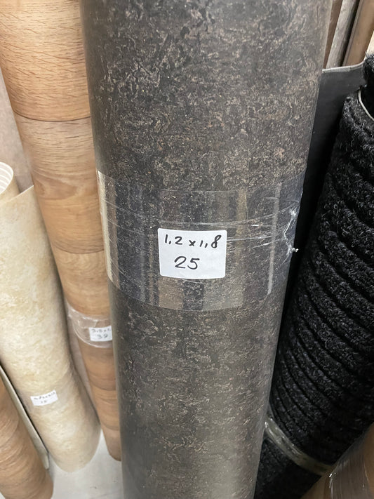 Forbo Marmoleum Antraciet Restpartij | 1,20x1,80mtr - Vinylrestpartij.nl 