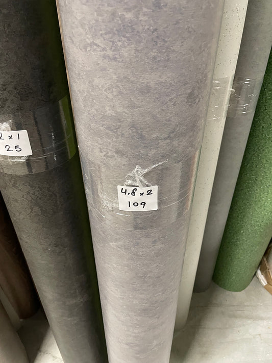 Forbo Marmoleum Grijs Beton Restpartij | 2,00x4,80mtr - Vinylrestpartij.nl 