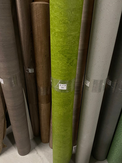 Forbo Marmoleum Groen Gemarmerd Restpartij | 1,50x2,00mtr - Vinylrestpartij.nl 
