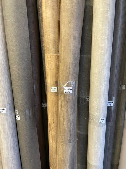 Forbo Novilon Bruin Eiken Vinyl Restpartij | 2,60x4,00mtr - Vinylrestpartij.nl 