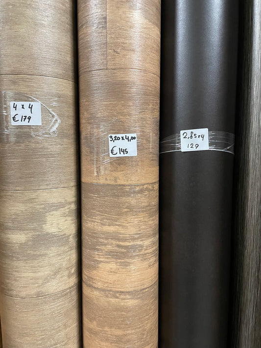 Forbo Novilon Bruin Eiken Vinyl Restpartij | 3,20x4,00mtr - Vinylrestpartij.nl 