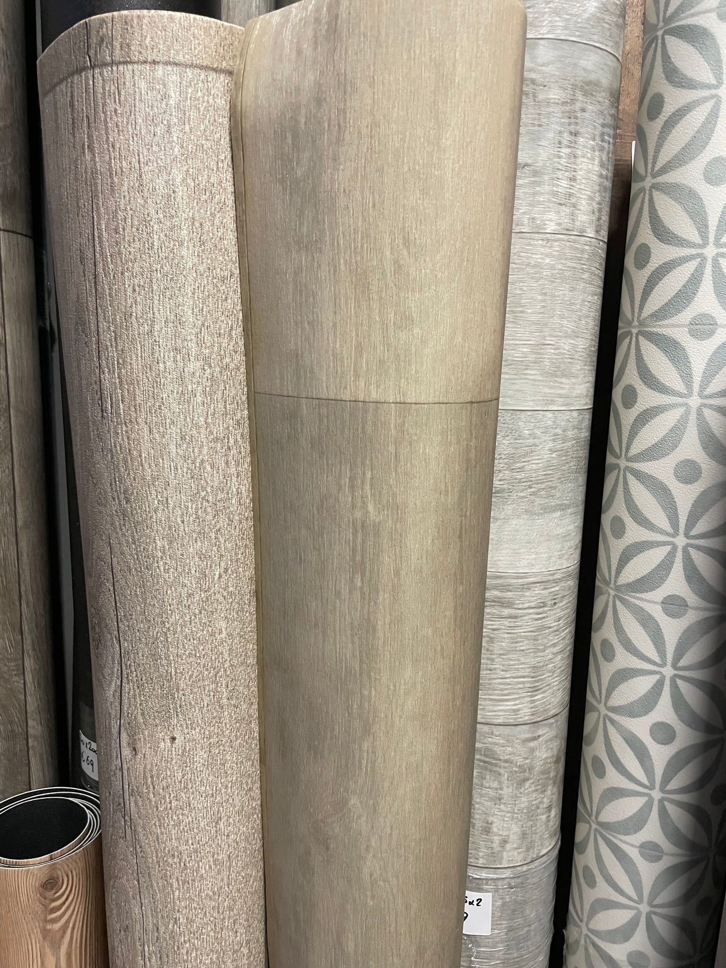Forbo Novilon Greige Eiken Vinyl Restpartij | 1,65x4,00mtr - Vinylrestpartij.nl 