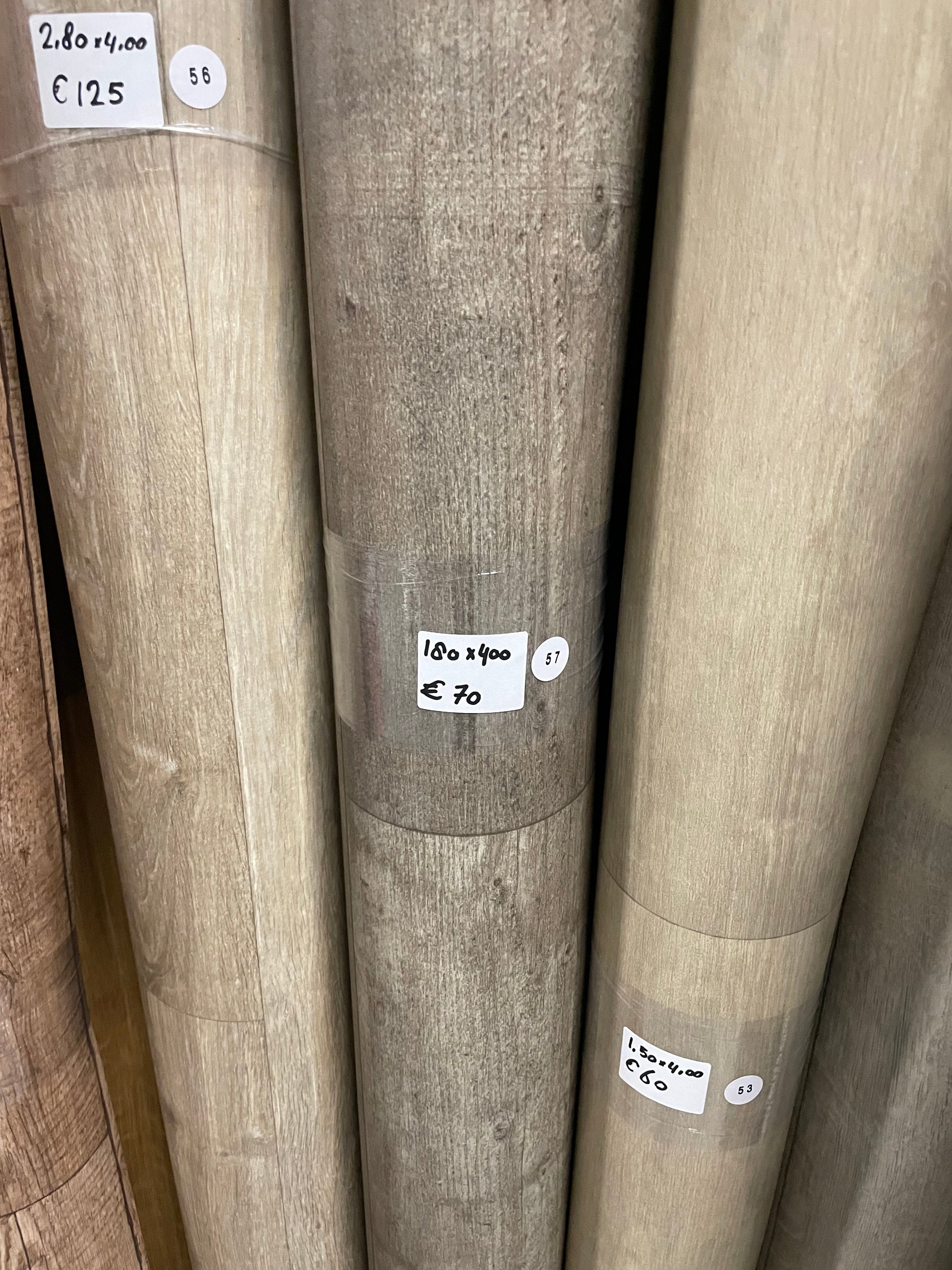 Forbo Novilon Grijsbruin Eiken Project Vinyl Restpartij | 1,80x4,00mtr - Vinylrestpartij.nl 