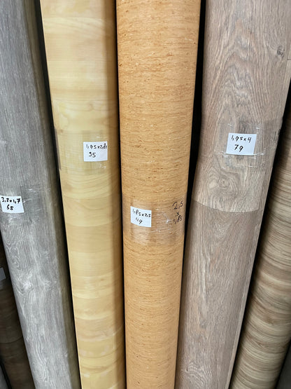 Forbo Projectvinyl Bruin Eiken Restpartij | 1,85x2,50mtr - Vinylrestpartij.nl 