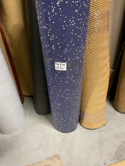 Forbo SureStep Blauw Gespikkeld Vinyl Restpartij | 1,20x5,00mtr - Vinylrestpartij.nl 