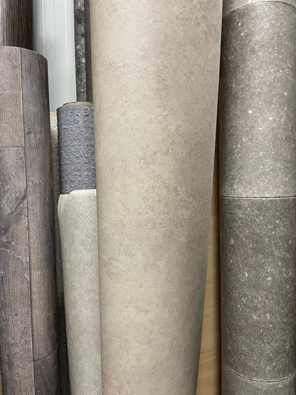 Greige Betonlook Vinyl Restpartij | 2,80x4,00mtr - Vinylrestpartij.nl 