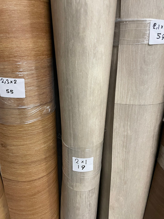 Greige Eiken Vinyl Restpartij | 1,00x2,00mtr - Vinylrestpartij.nl 