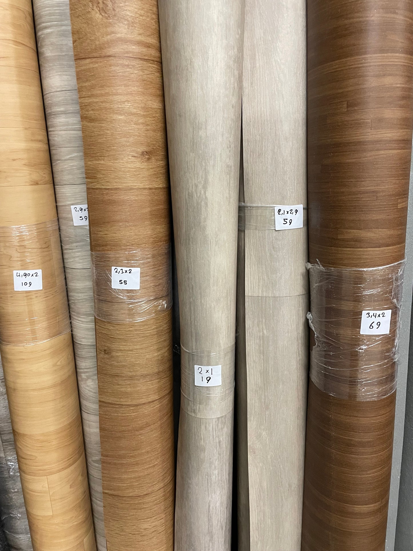 Greige Eiken Vinyl Restpartij | 1,00x2,00mtr - Vinylrestpartij.nl 