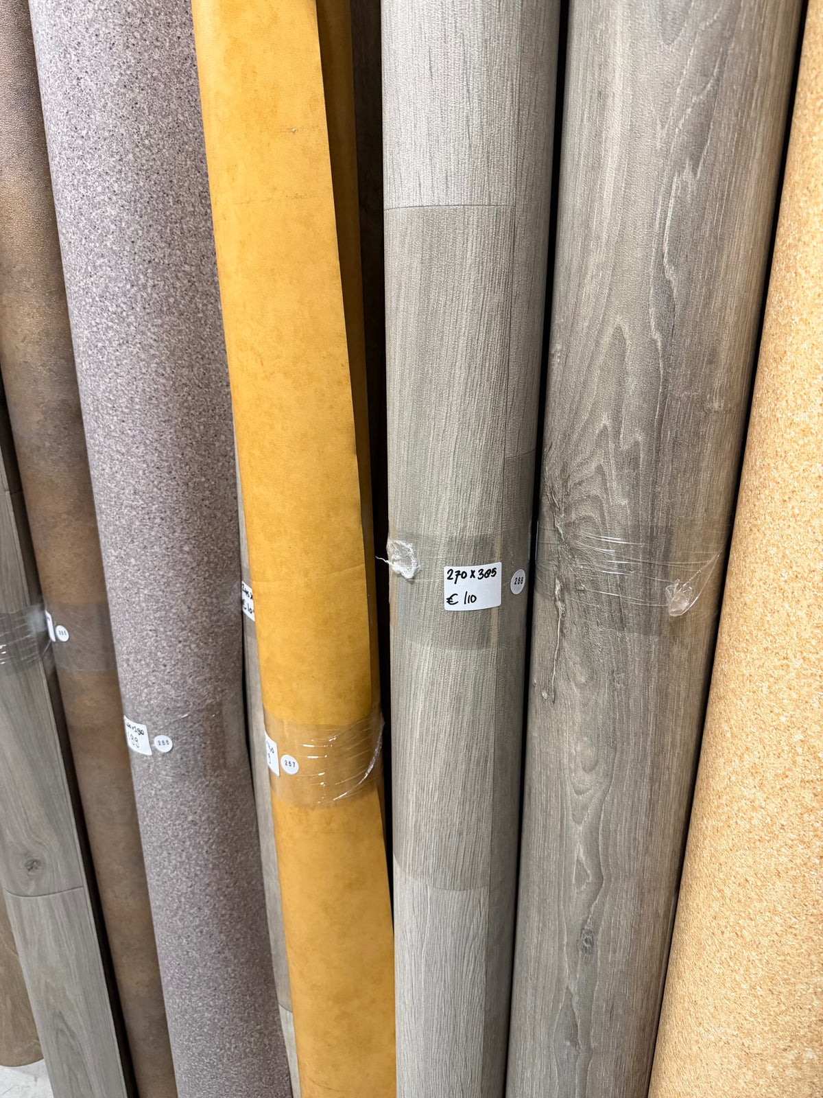 Greige Eiken Vinyl Restpartij | 2,70x3,85mtr (10,4m2)