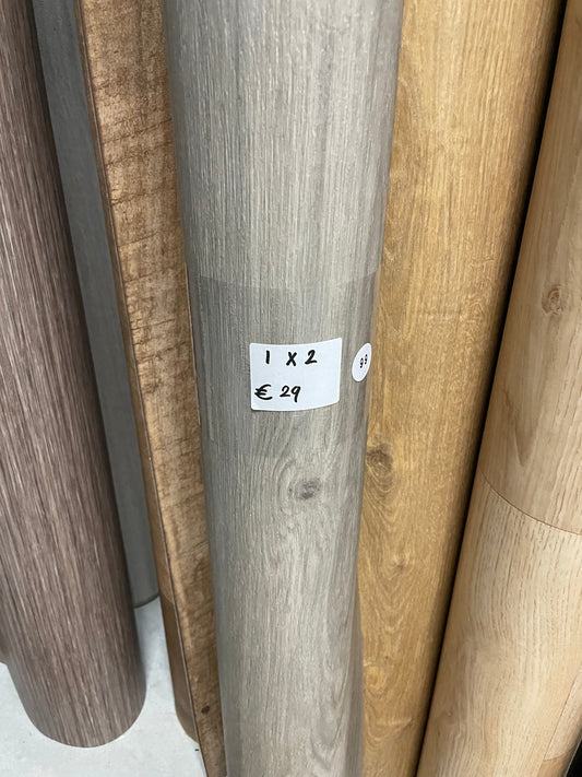 Greige Eiken WC/Toilet Vinyl Restpartij | 1,00x2,00mtr - Vinylrestpartij.nl 