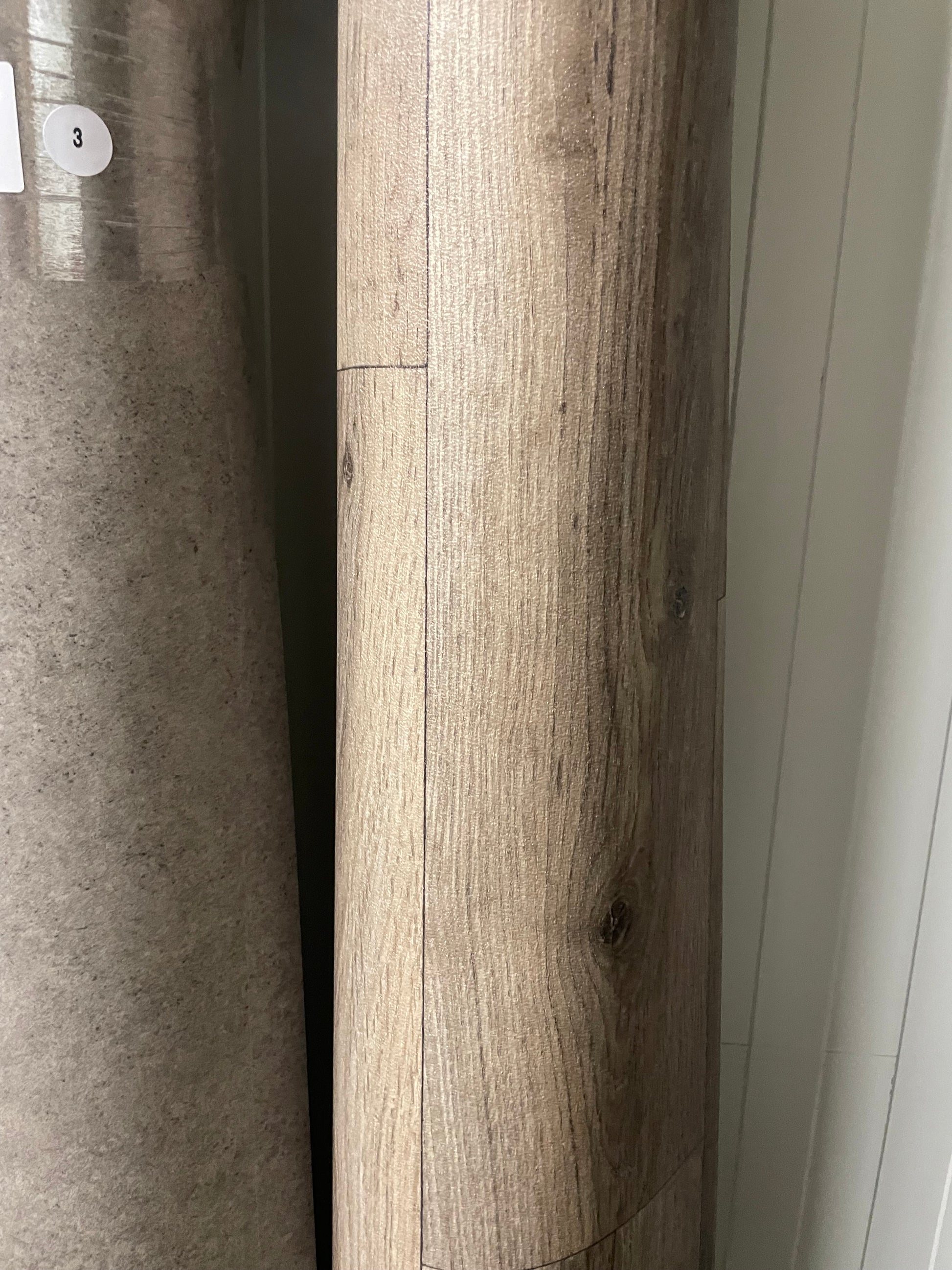 Greige Houtmotief Eiken Vinyl Restpartij | 3,35x4,00mtr - Vinylrestpartij.nl 
