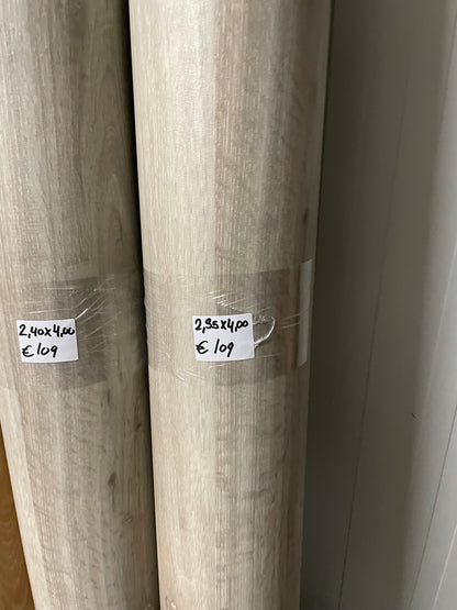 Grijs Beige Eiken Vinyl Restpartij | 2,35x4,00mtr - Vinylrestpartij.nl 