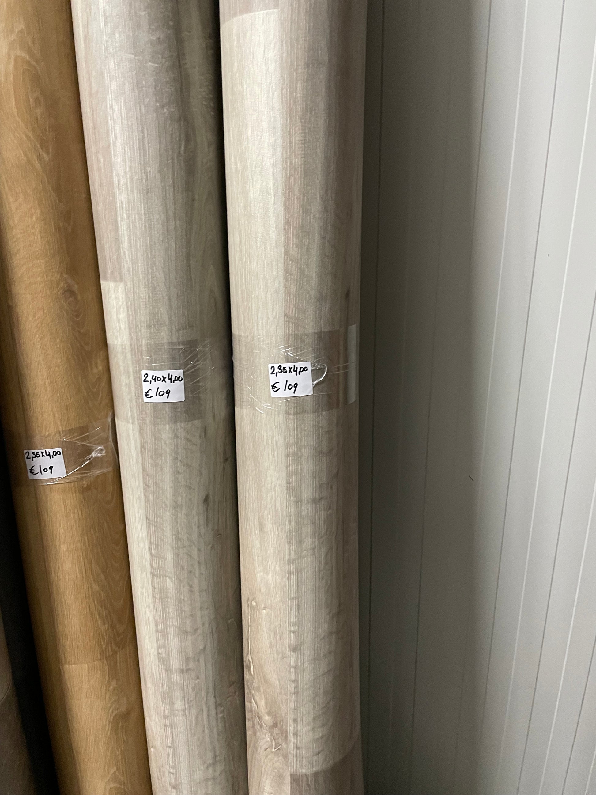 Grijs Beige Eiken Vinyl Restpartij | 2,35x4,00mtr - Vinylrestpartij.nl 