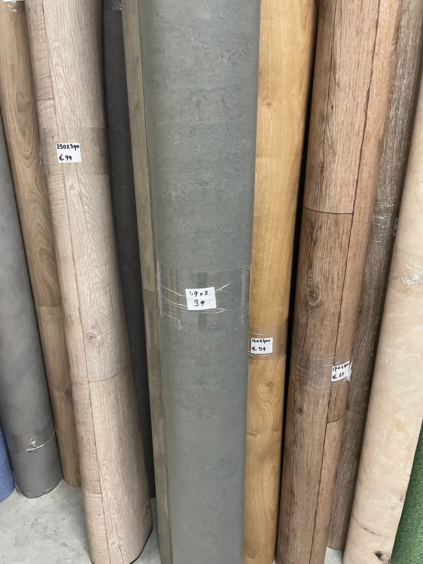 Grijs Betonlook Marmoleum Restpartij | 1,90x2,00mtr - Vinylrestpartij.nl 