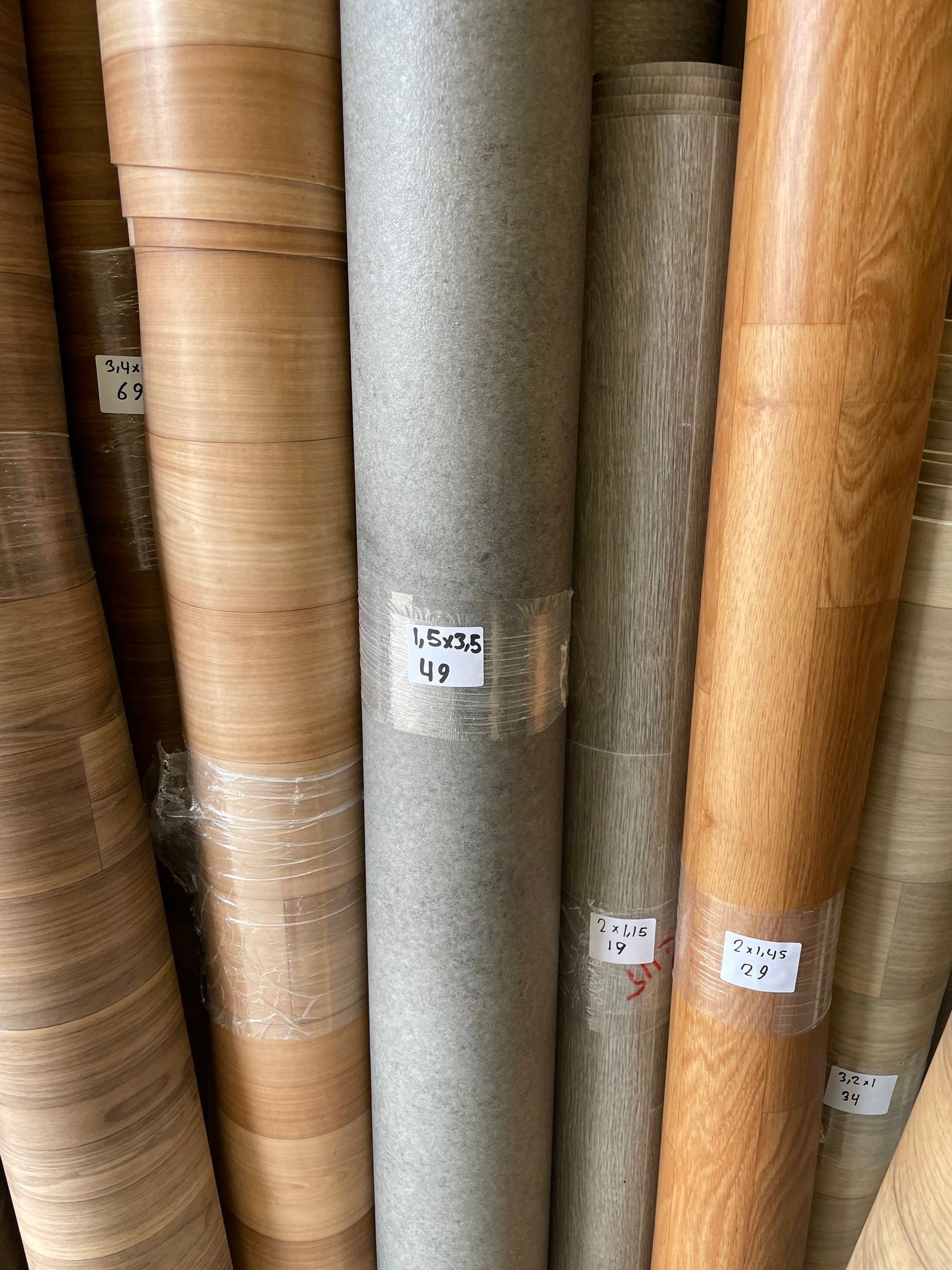 Grijs Betonlook Vinyl Coupon | 1,50x3,50mtr - Vinylrestpartij.nl 