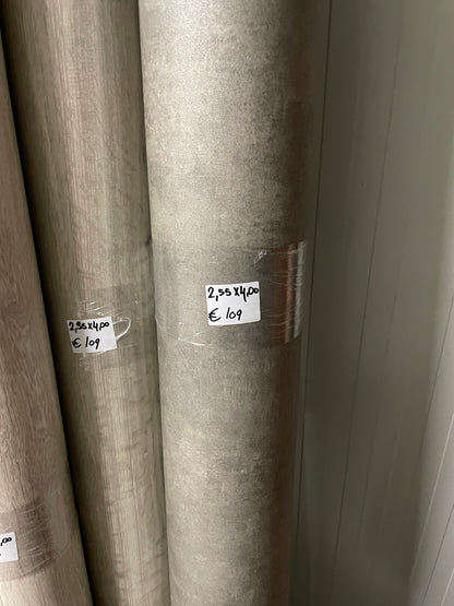Grijs Betonlook Vinyl Restpartij | 2,55x4,00mtr - Vinylrestpartij.nl 
