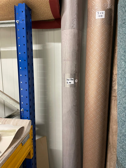 Grijs Eiken Vinyl Restpartij |3,40x3,95mtr - Vinylrestpartij.nl 
