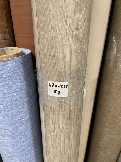 Grijs Landelijk Eiken Vinyl Restpartij | 1,70x3,35mtr - Vinylrestpartij.nl 