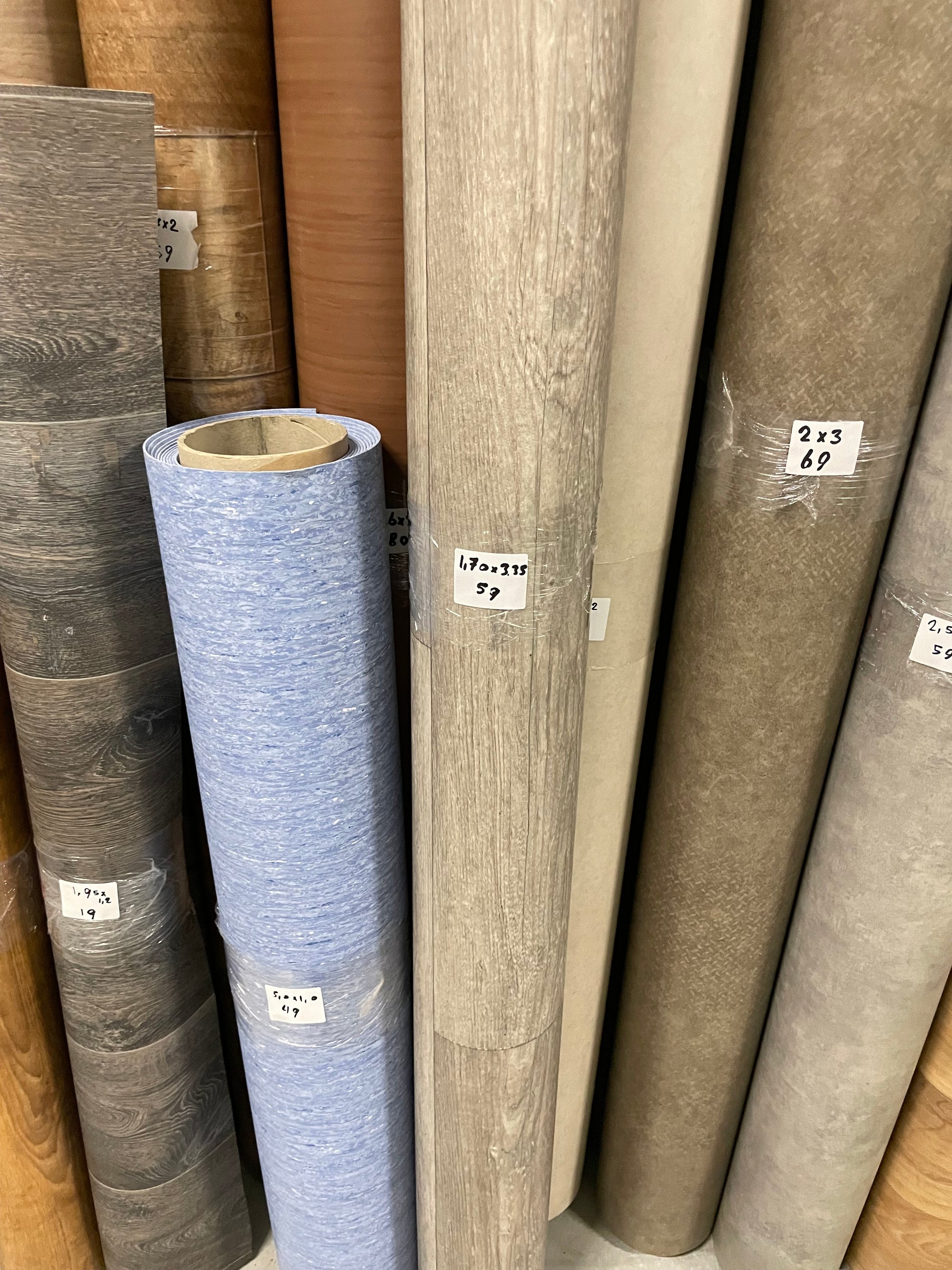 Grijs Landelijk Eiken Vinyl Restpartij | 1,70x3,35mtr - Vinylrestpartij.nl 