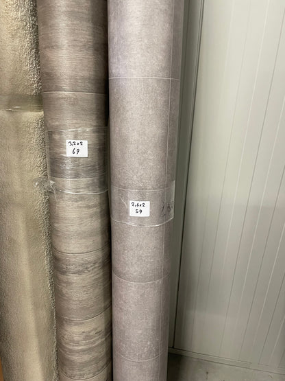 Grijs Tegelmotief Betonlook Vinyl Restpartij | 2,00x2,60mtr - Vinylrestpartij.nl 