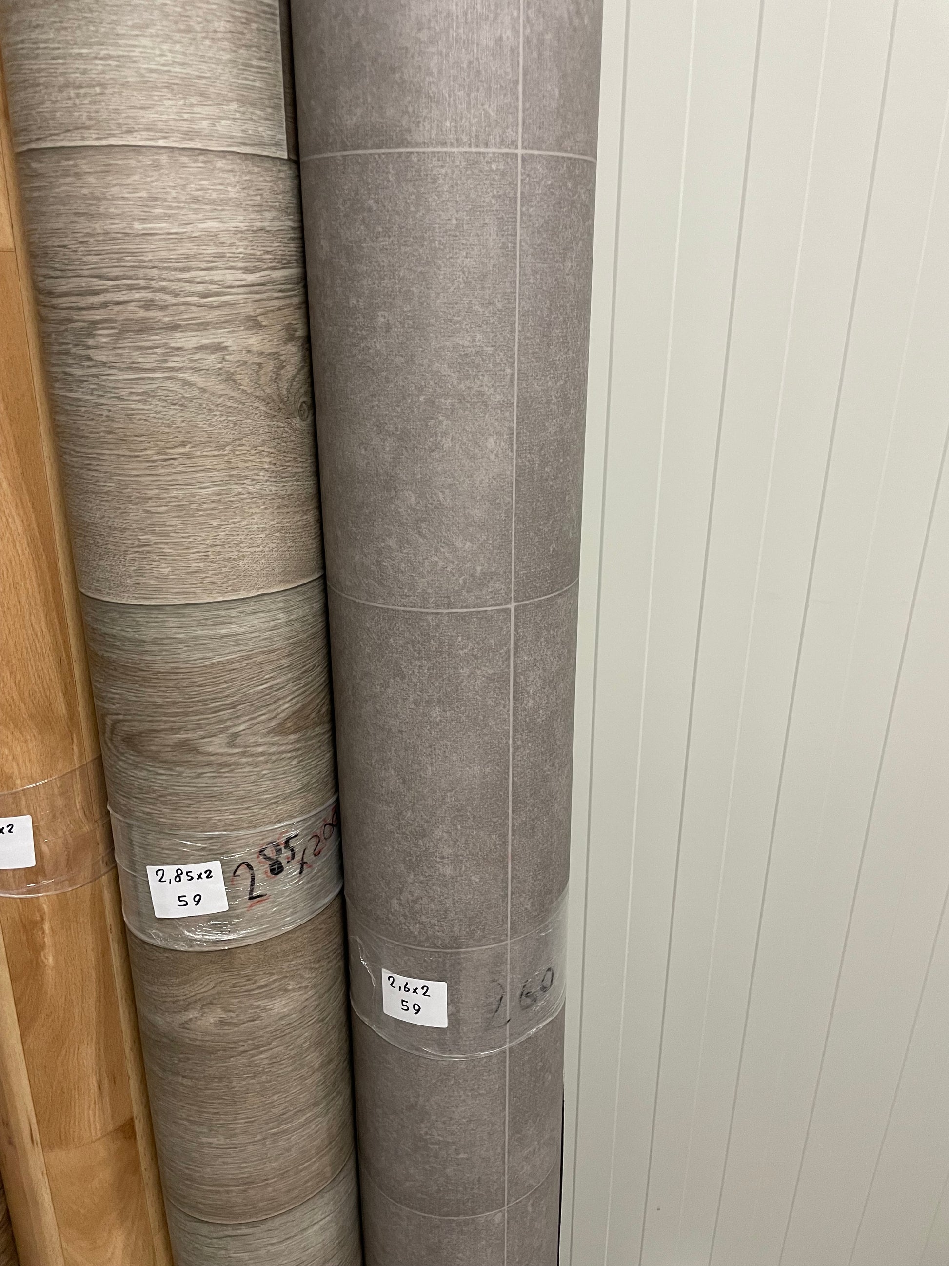 Grijs Tegelmotief Vinyl Restpartij | 2,00x2,60mtr - Vinylrestpartij.nl 