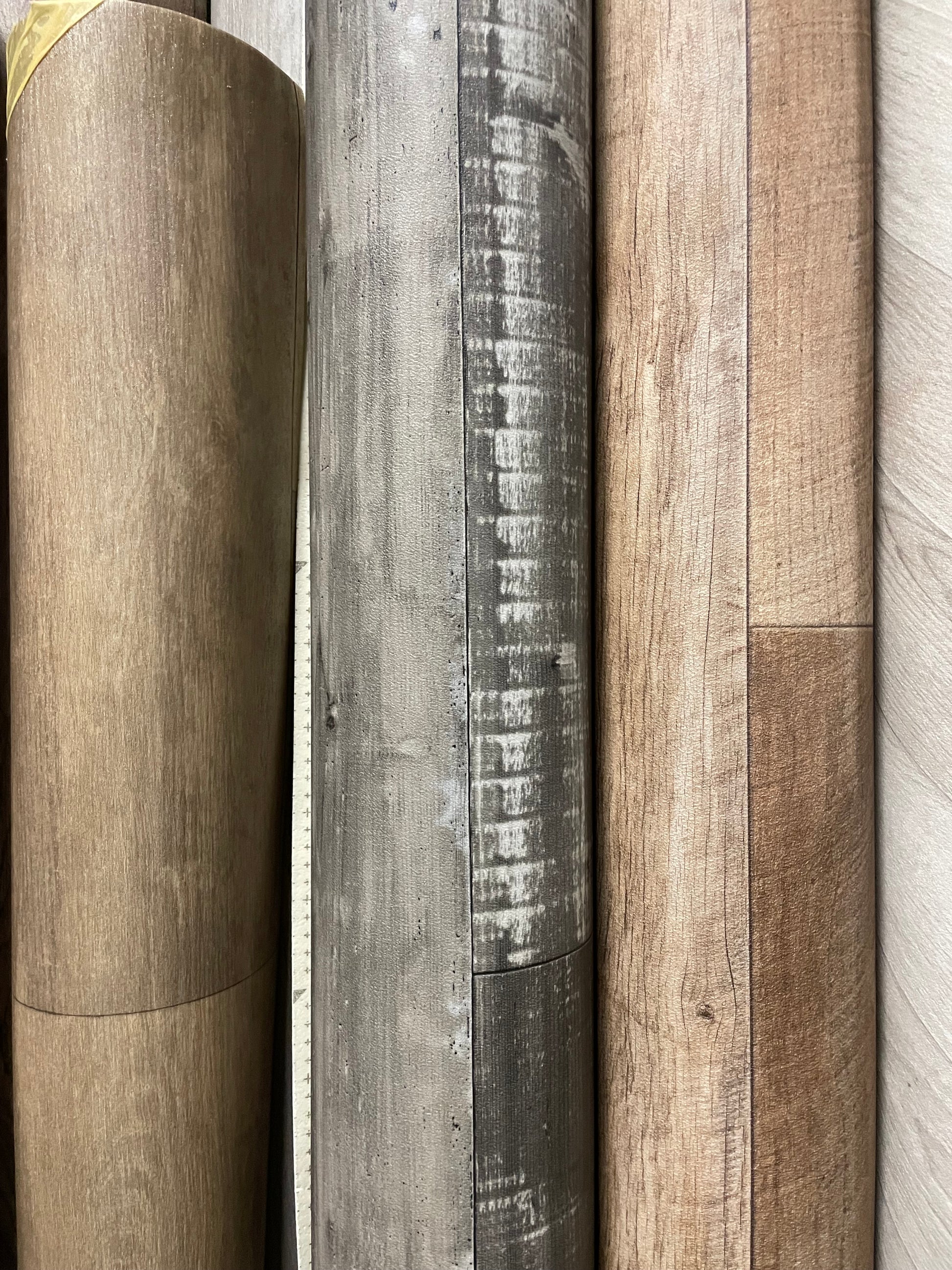 Grijsbruin Boereneiken Vinyl Restpartij | 3,35x4,00mtr - Vinylrestpartij.nl 