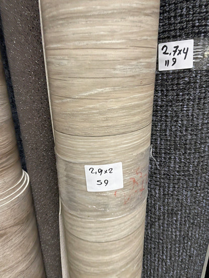 Grijsbruin Eiken Vinyl Restpartij | 2,00x2,90mtr - Vinylrestpartij.nl 