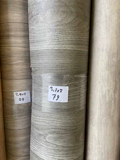 Grijsbruin Eiken Vinyl Restpartij | 2,00x3,10mtr - Vinylrestpartij.nl 