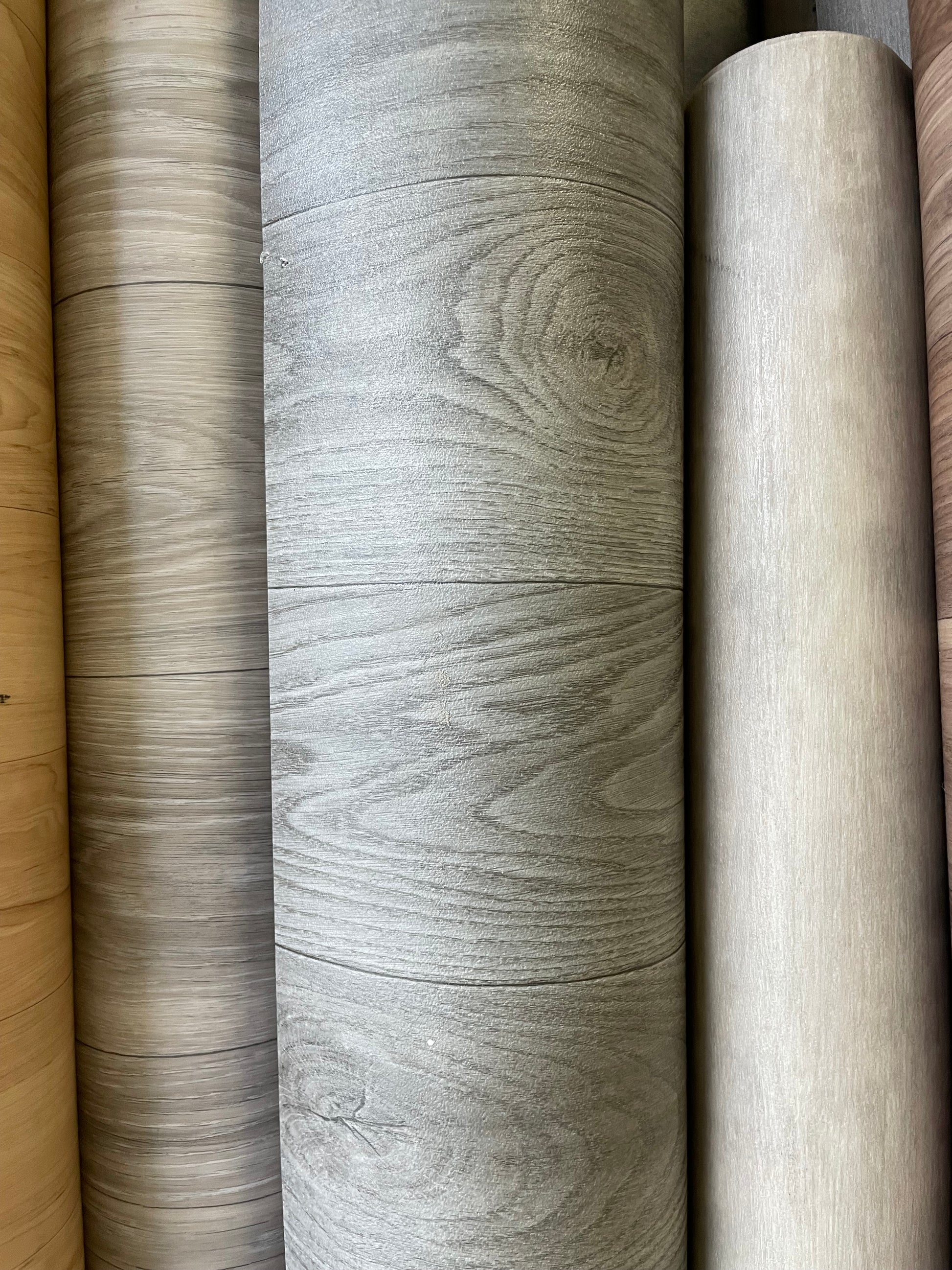 Grijsbruin Eiken Vinyl Restpartij | 2,00x3,10mtr - Vinylrestpartij.nl 
