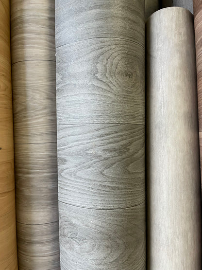 Grijsbruin Eiken Vinyl Restpartij | 2,00x3,10mtr - Vinylrestpartij.nl 