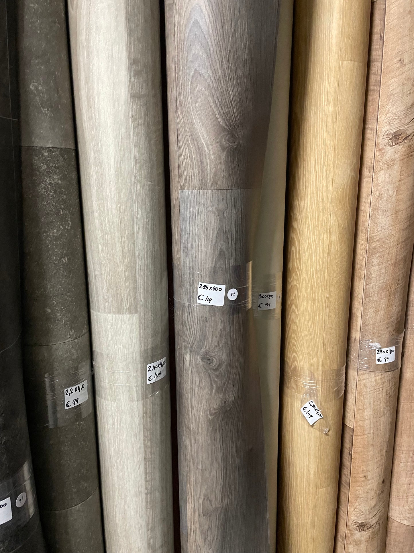 Grijsbruin Landelijk Eiken Vinyl Restpartij | 2,95x4,00mtr - Vinylrestpartij.nl 