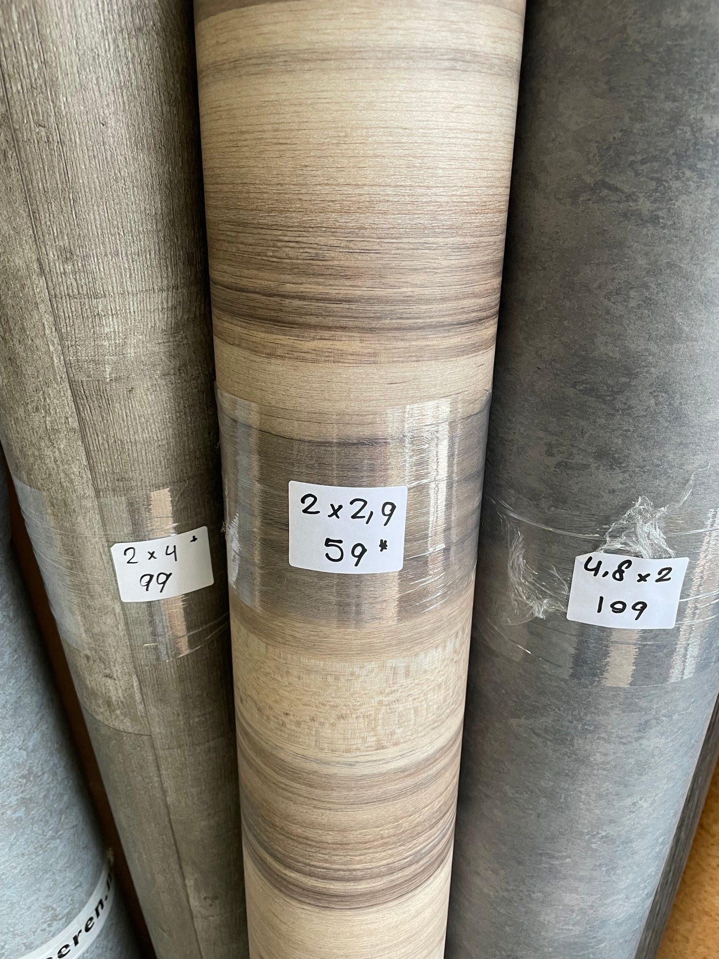 Grijsbruin Modern Eiken Project Vinyl Restpartij | 2,00x2,90mtr - Vinylrestpartij.nl 