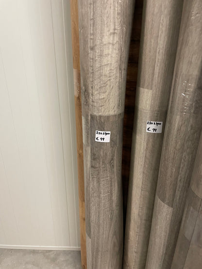 Grijsbruin Multikleur Eiken Vinyl Restpartij | 2,20x4,00mtr - Vinylrestpartij.nl 