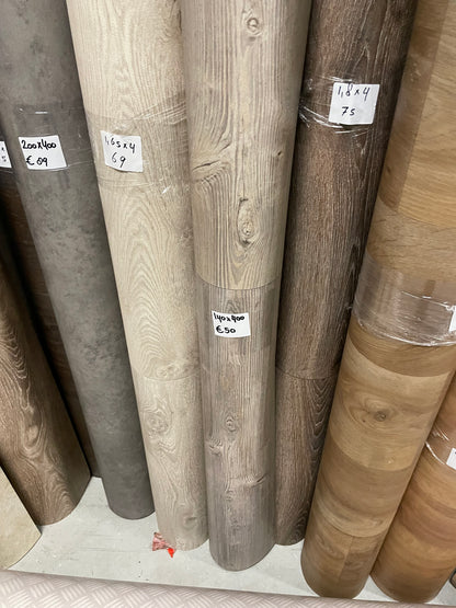 Grijsbruin Pijnboom Vinyl Restpartij | 1,40x4,00mtr - Vinylrestpartij.nl 