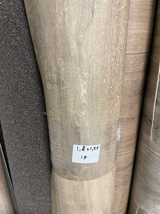 Grijsbruin Rustiek Eiken Vinyl Restpartij | 1,25x1,80mtr - Vinylrestpartij.nl 