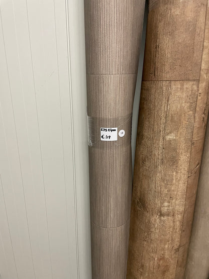 Grijsbruin Tegelmotief Vinyl Restpartij | 2,75x4,00mtr - Vinylrestpartij.nl 